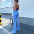 Hot Stretch Denim Pants Tight Slim Fit Bootcut Jeans For Woman - ROUTINE FASHION